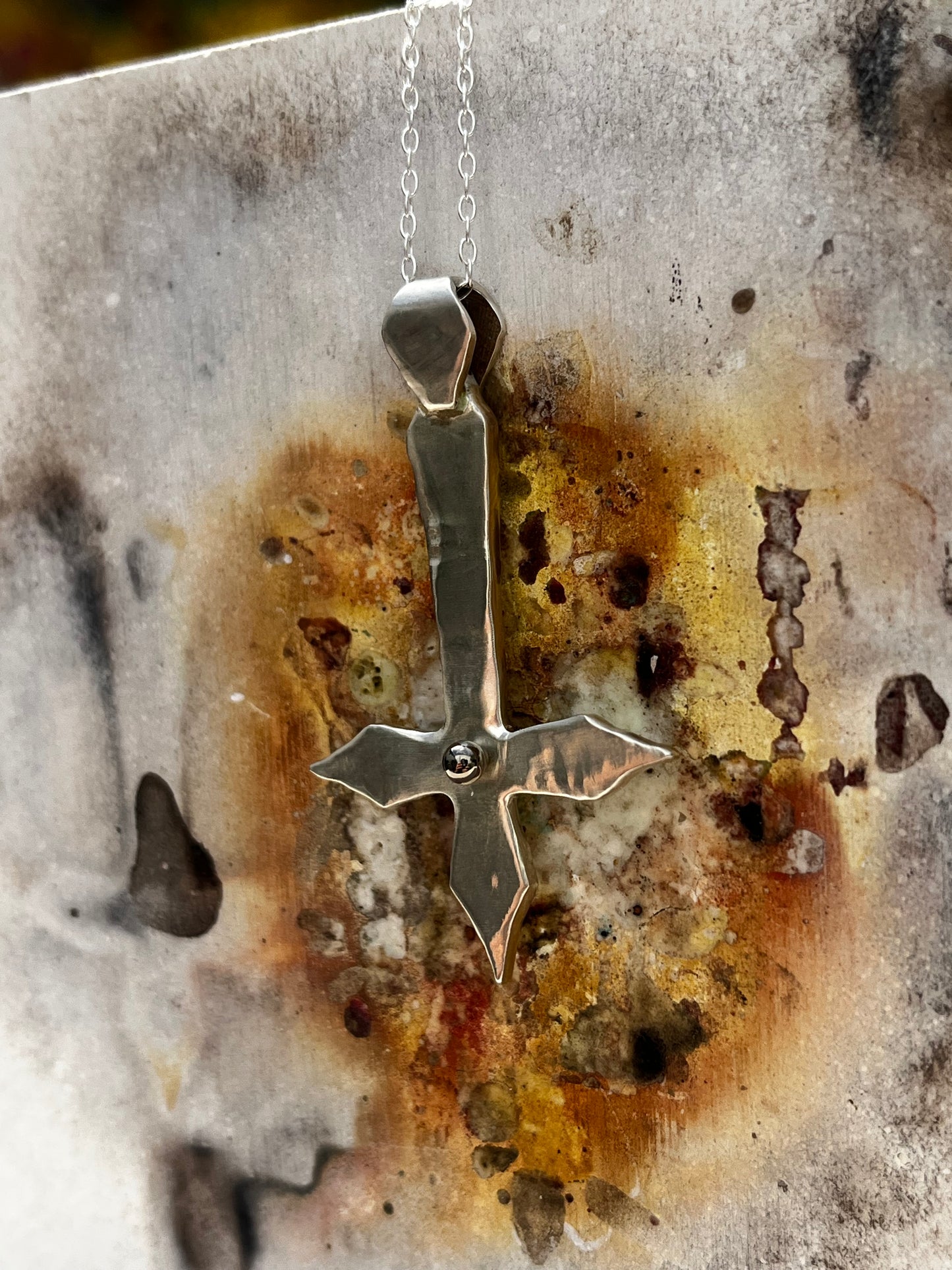 The Anti-Cross - Original Piercing Pendant ©