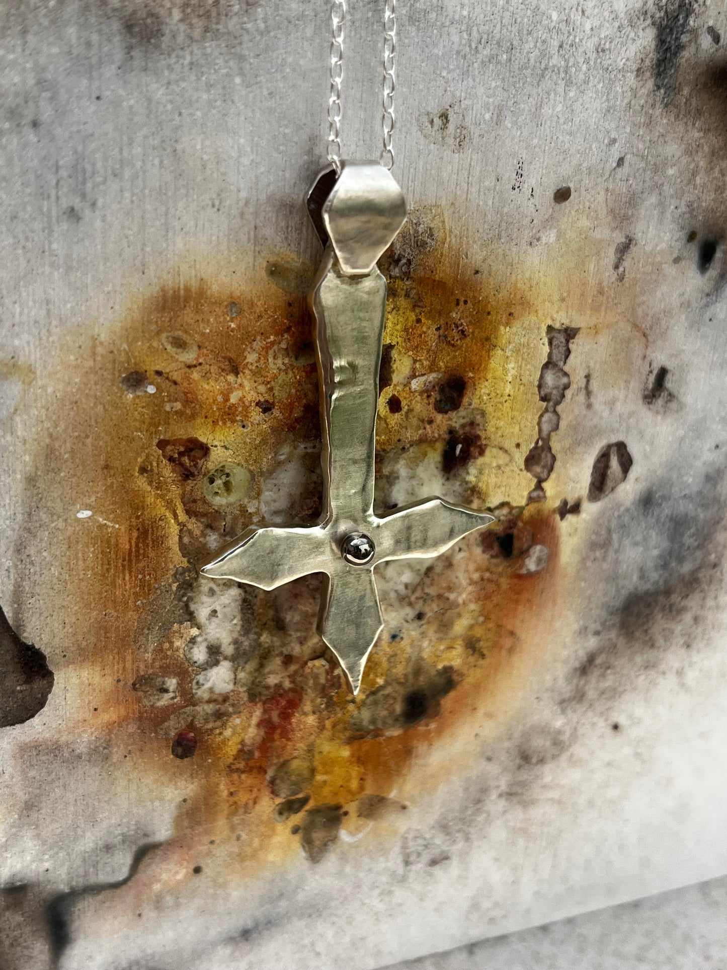 The Anti-Cross - Original Piercing Pendant ©