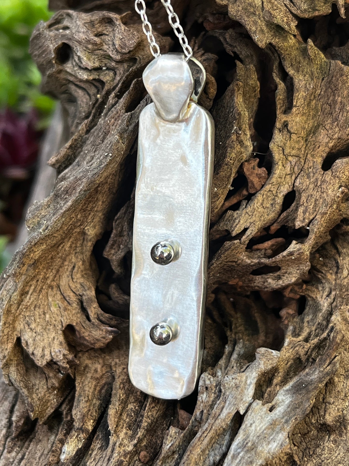 The Bar - Original Piercing Pendant © - Sterling Silver